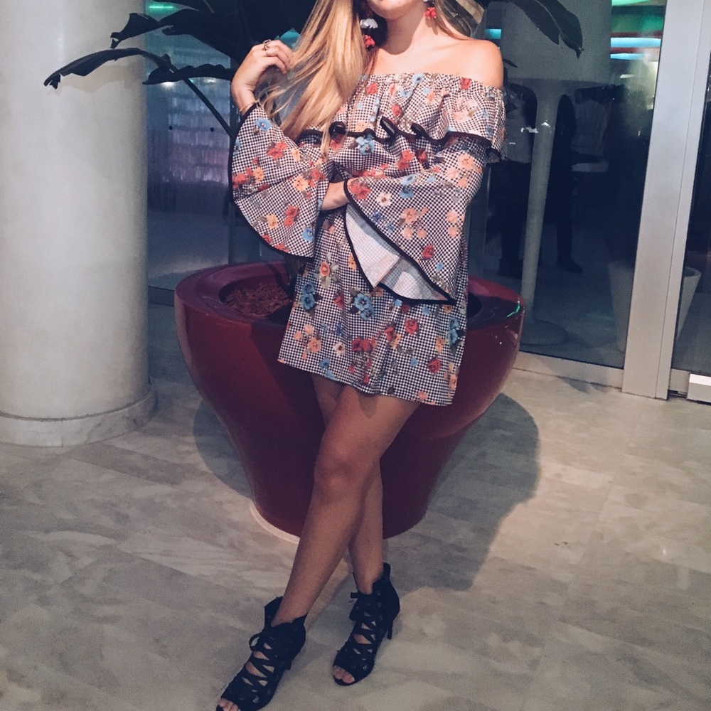 Off shoulder dress
